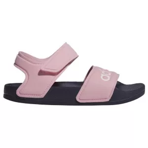 Image of adidas Adilette Childrens Sandal - Pink, Size 2
