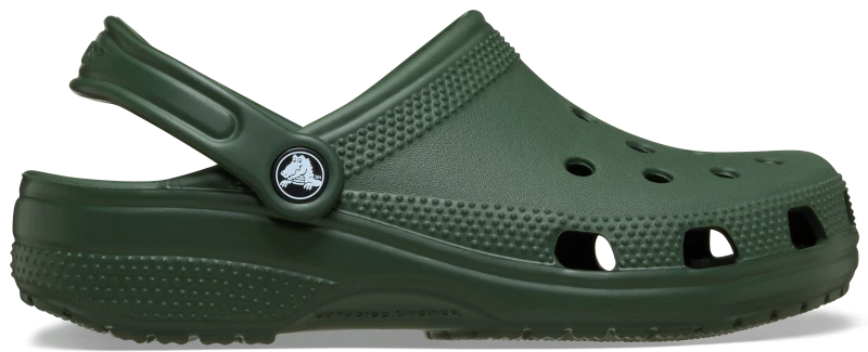 Image of Crocs Unisex Classic Clogs Field Green W3/M2