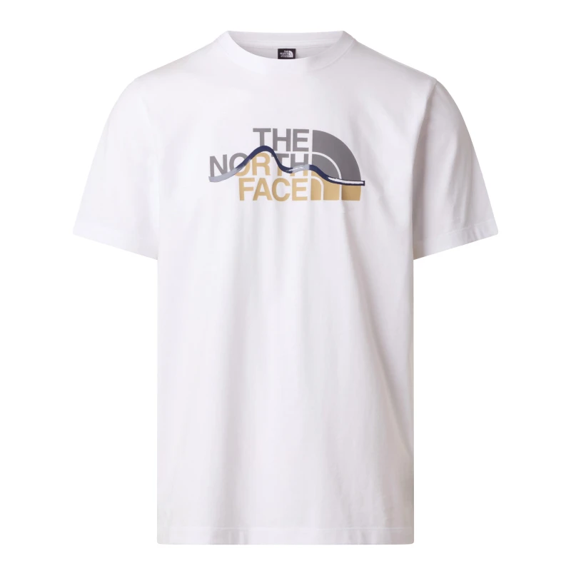 Image of The North Face TNF Mountain Tee Mens TNF White male Medium