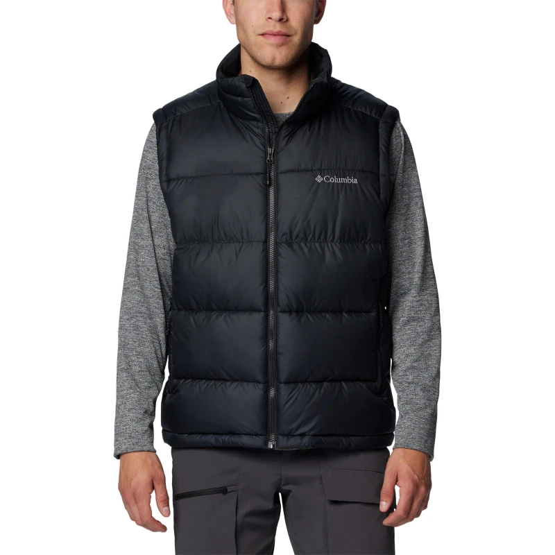 Image of Columbia Mens Pike Lake Water-Resistant Thermal Gilet Black male Small