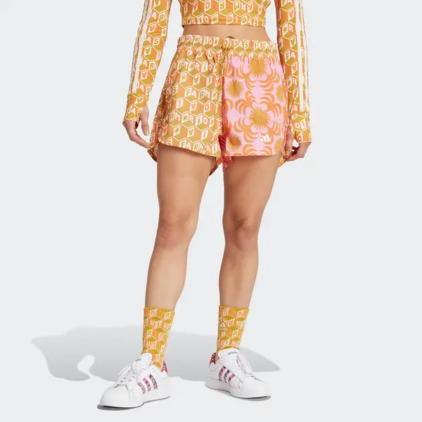 Image of Farm Rio Recycled Shorts in Graphic Print