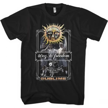 Image of Sublime - 25 Years Unisex Small T-Shirt - Black