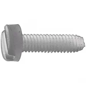 Image of Toolcraft Slotted Cheese Head Screws DIN 84 Polyamide M3 x 15mm Pa...