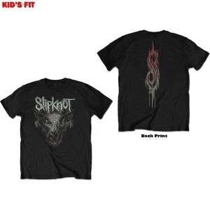 Image of Slipknot - Infected Goat Kids 3 - 4 Years T-Shirt - Black