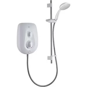 Image of Mira Go White Electric Shower, 10.8Kw