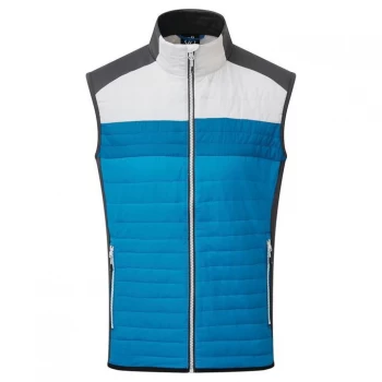 Image of Dare 2B Blue Mountaineer Wool Quilted Bodywarmer Gilet - XXL