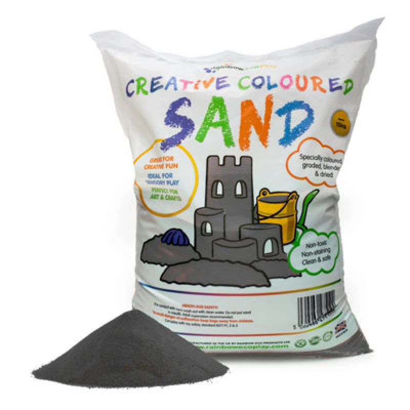 Image of Coloured Sand (Buffalo Grey) 15kg Bag