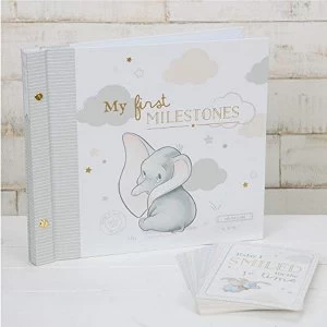 Image of Disney Magical Beginnings Album & Milestones Card Set Dumbo