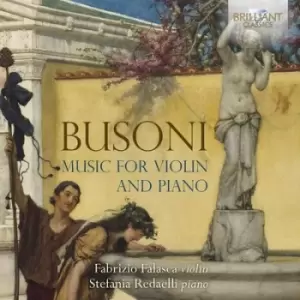 Image of Busoni Music for Violin and Piano by Ferruccio Busoni CD Album