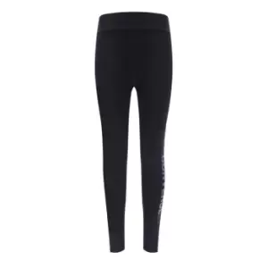 Image of Converse Rhinestone Leggings Girls - Black