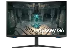 Image of Samsung 32" Odyssey G65B Curved QHD Smart Gaming Monitor