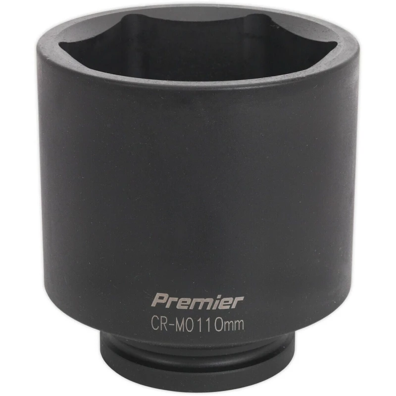 Image of Loops 110mm Forged Deep Impact Socket - 1" Sq Drive - Chromoly Wrench Socket Multi