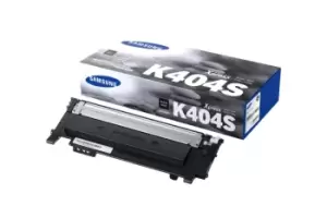 Image of Samsung CLT-K404S/ELS|K404S Toner cartridge black, 1.5K pages for...