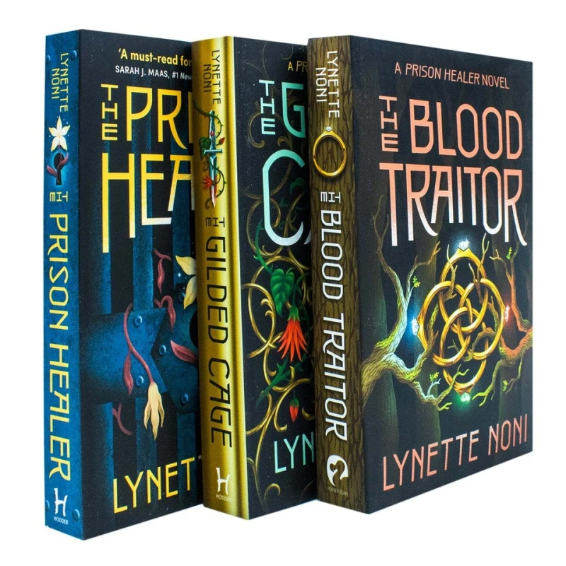 Image of The Prison Healer Series 3 Books Collection Set By Lynette Noni (Prison Healer, Gilded Cage) Lynette Noni Books