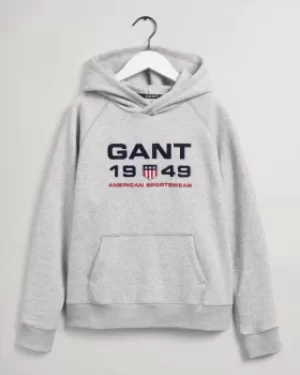 Image of GANT Teen Boys Retro Shield Hoodie