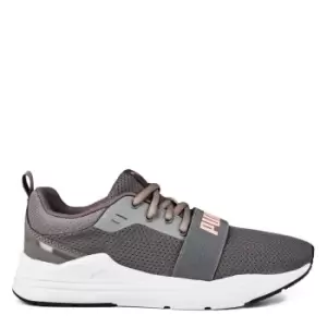 Image of Puma Wired Run Womens Trainers - Grey