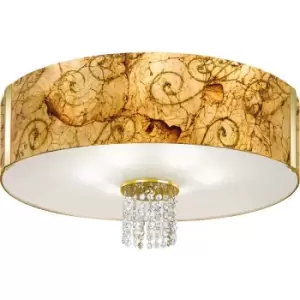 Image of 14kolarz - EMOZIONE 24 Carat Gold Ceiling Light 6 bulbs, 60W