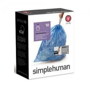 Image of Simplehuman 16L Bin Bags for recycling - Pack of 50