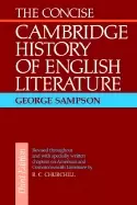Image of concise cambridge history of english literature