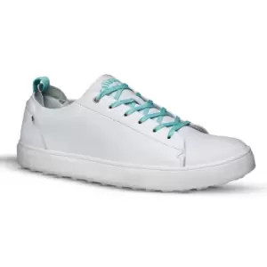 Image of Callaway Lady Laguna Golf Shoes White/Aqua - UK7