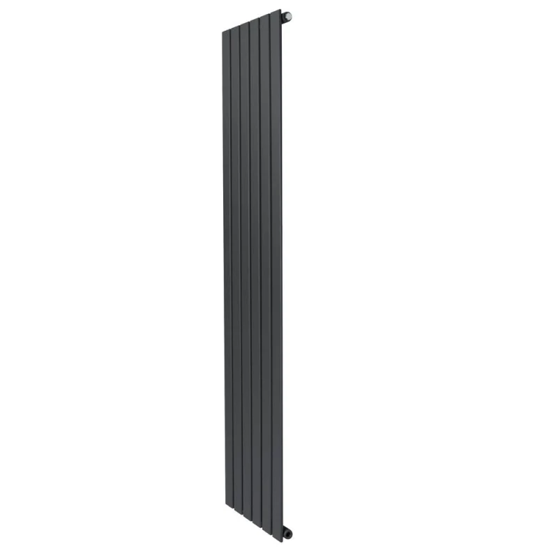 Image of Monstershop Flat Single Column Radiator - 1800 x 420mm - Anthracite Grey Grey Unisex