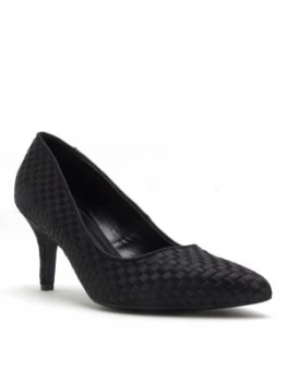 Image of Qupid Portia 28 Court Shoe Black