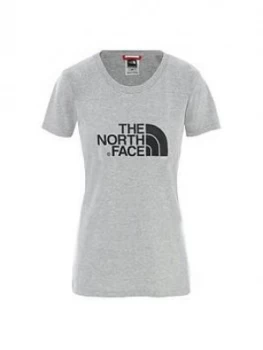 Image of The North Face S/s Easy Tee, Grey Size M Women