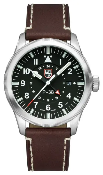 Image of Luminox XA.9521 P-38 Lightning 9520 Series 42mm Brown Watch