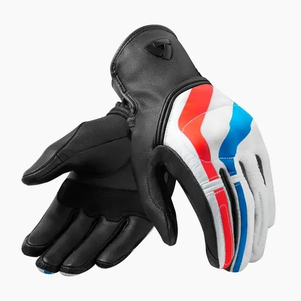 Image of REV'IT! Gloves Redhill Red Blue Size M
