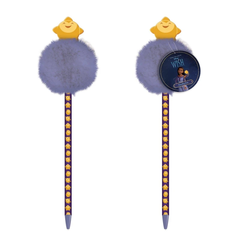 Image of Disney Wish Pom Pen Purple unisex One Size