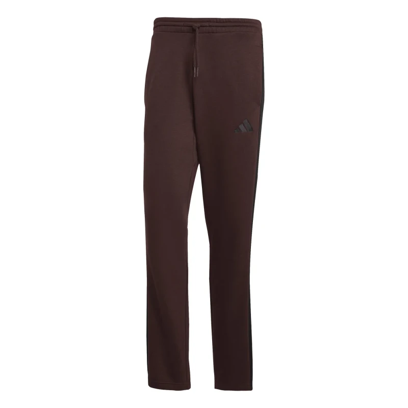 Image of Adidas Jogging Trousers adidas Essentials Open Hem 3 stripes Marron Male S