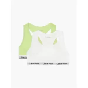 Image of Calvin Klein 2PK Bralette - Green