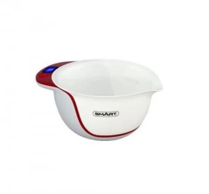 Image of SMART Healthy Scale with APP Red White