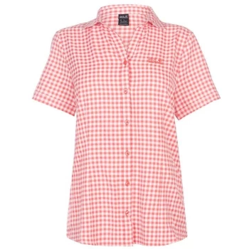 Image of Jack Wolfskin Kepler Shirt Ladies - Pink Checks