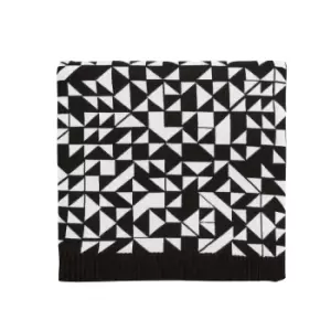 Image of Ted Baker Uxman Throw, Black & White