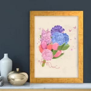 Image of AC63721865 Multicolor Decorative Framed MDF Painting