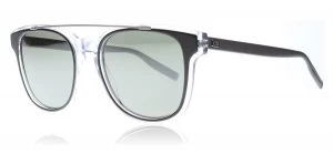 Image of Dior Homme Black Tie Sunglasses Black / Clear LCPSF 52mm