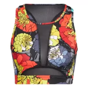 Image of adidas Run Medium-Support International Womens Day Allov - Black / Bright Red