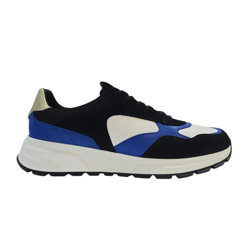 Image of Loyalti Mens Martin Runners Black/Blue/Gold male 7 (41)