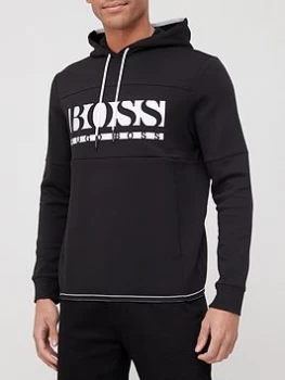 Image of Hugo Boss One Story Soody 1 Logo Pullover Hoodie Size M Men