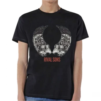 Image of Rival Sons - Desert Wings Mens X-Large T-Shirt - Black