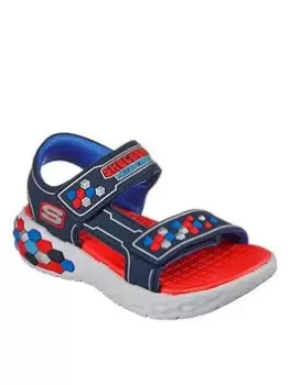 Image of Skechers Boys Mega-splash 2.0 Molded River Sandal, Navy, Size 2 Older