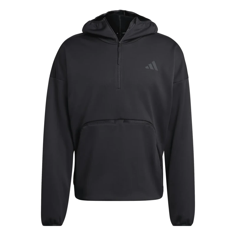 Image of Adidas Softshell hoodie 1/2 zip adidas City Tech Noir Male 2XL