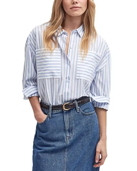 Image of Barbour Nicola Striped Shirt