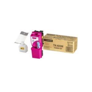 Image of Kyocera TK825M Magenta Laser Toner Ink Cartridge