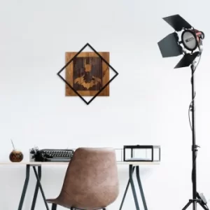 Image of Batman Walnut Black Decorative Wooden Wall Accessory