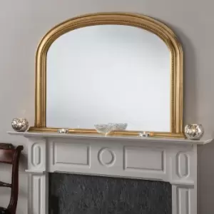 Image of Olivia's Yidu Arched Wall Mirror in Gold / Extra Large