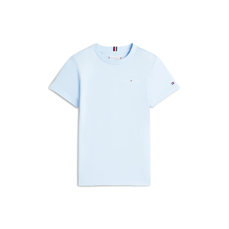 Image of Tommy Hilfiger Tommy Mini Corp Tee Jn62 Sweet Blue C3Q male 8Y