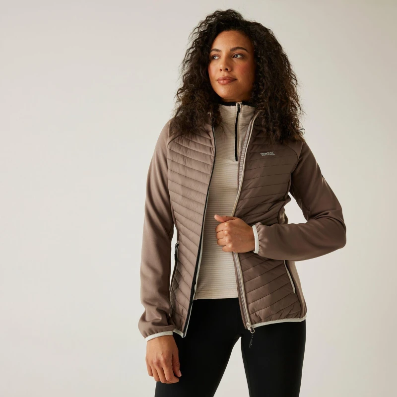 Image of Womens hybrid jacket Regatta Andreson Marron Female 36