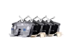 Image of ATE Brake pad set PEUGEOT,CITROEN 13.0460-2745.2 1608520480,1623180680,425415 425429,1608520480,1623180680,425414,425429